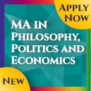 Master of Arts in Philosophy, Politics and Economics